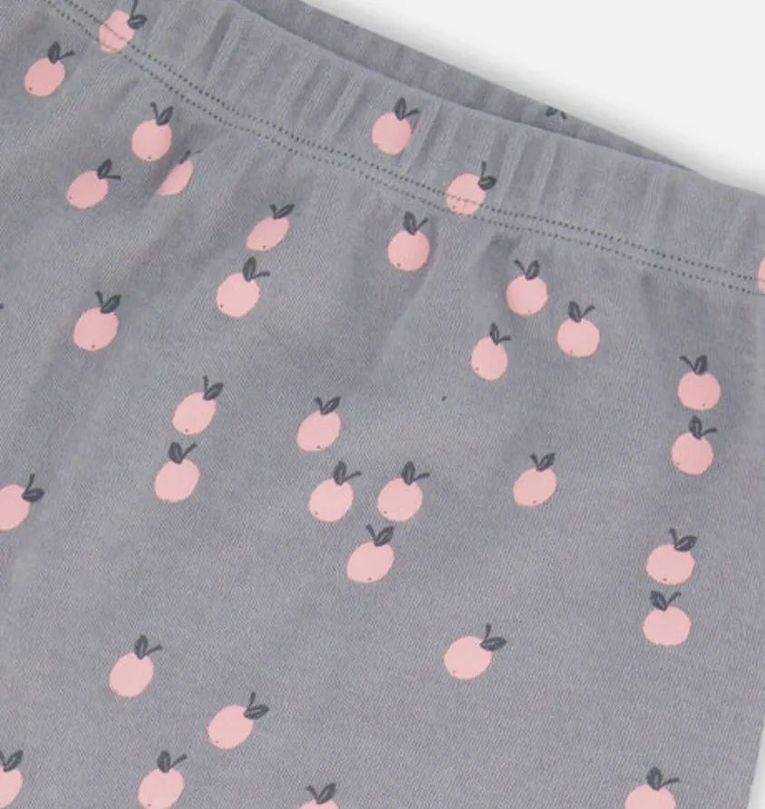 Deux Par Deux Pink Apple Tee and Pant