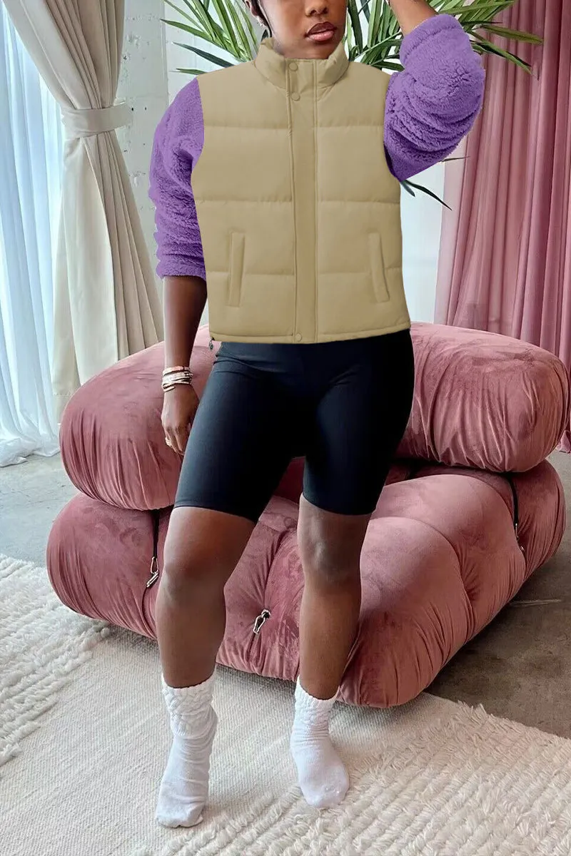 DH0451 Zip Up Puffer Vest