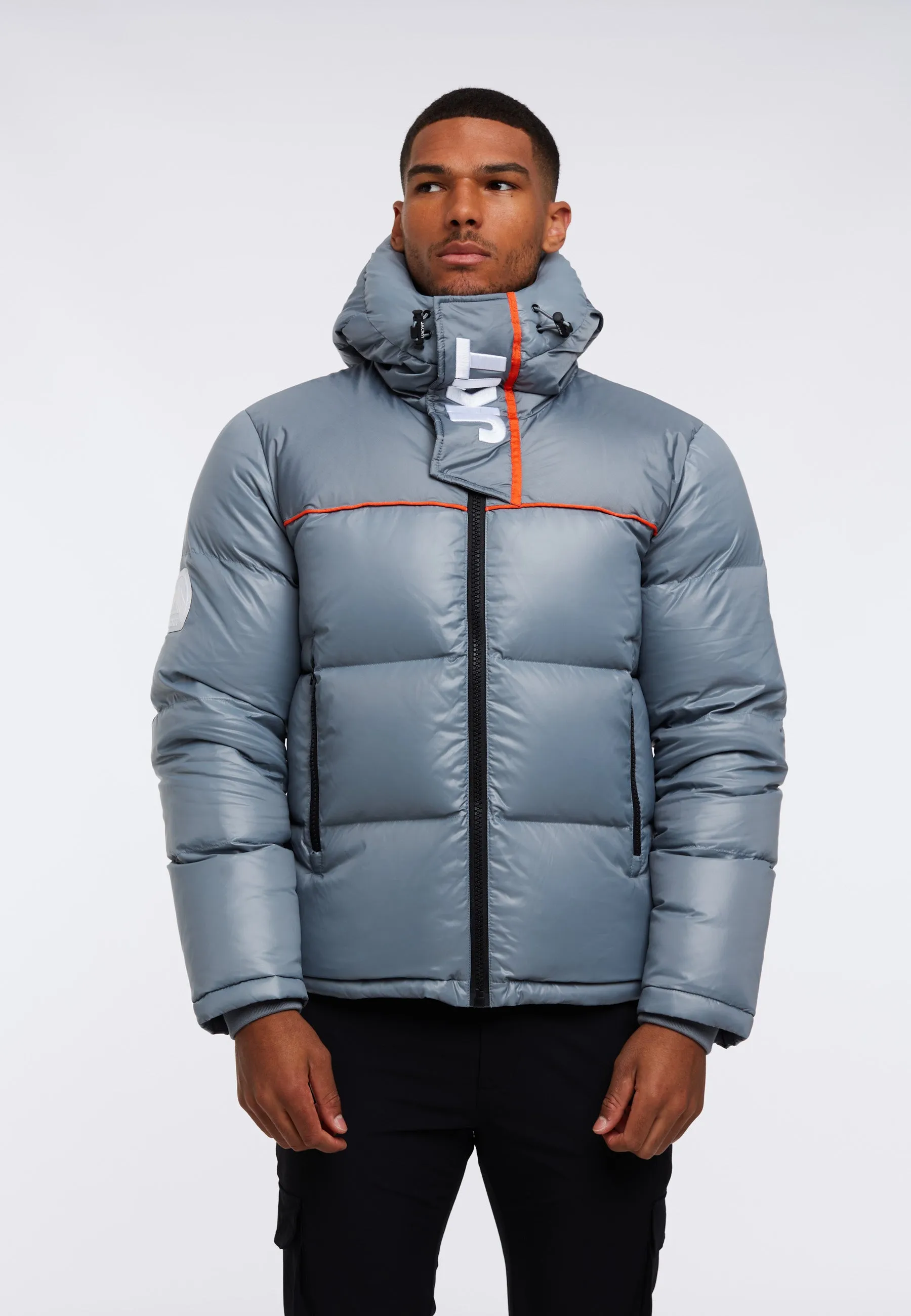 Diamond Down Hooded Jacket