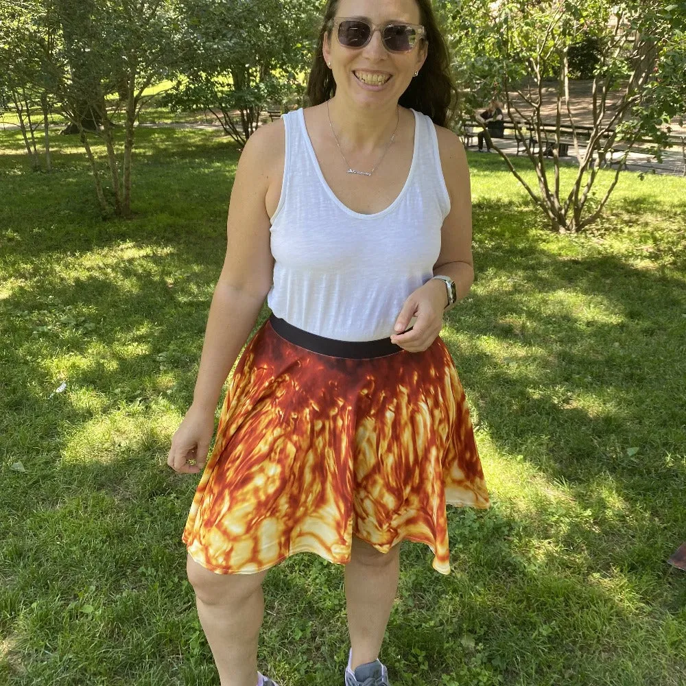 DKIST Sunspot Skater Skirt