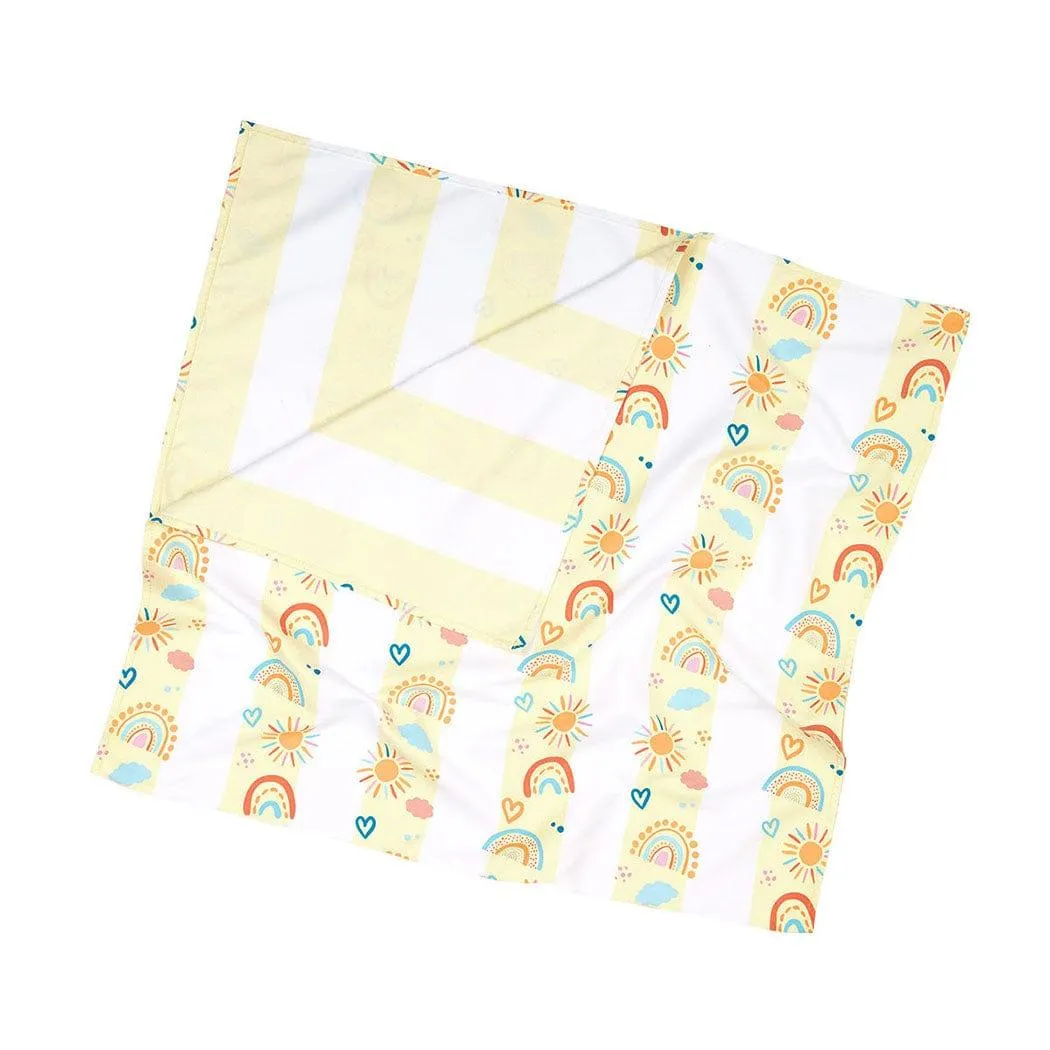 Dock & Bay KIDS Beach Towel | Quick Dry | Rainbow Road