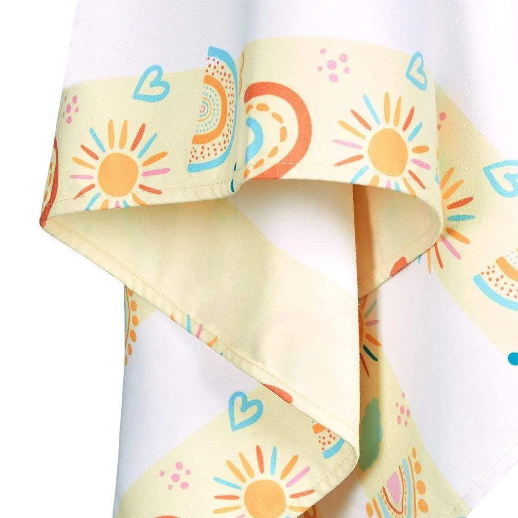 Dock & Bay KIDS Beach Towel | Quick Dry | Rainbow Road