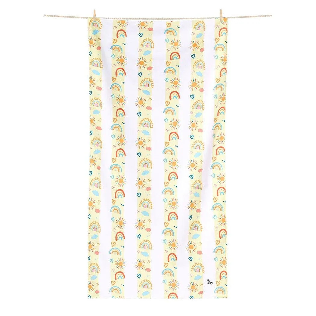 Dock & Bay KIDS Beach Towel | Quick Dry | Rainbow Road