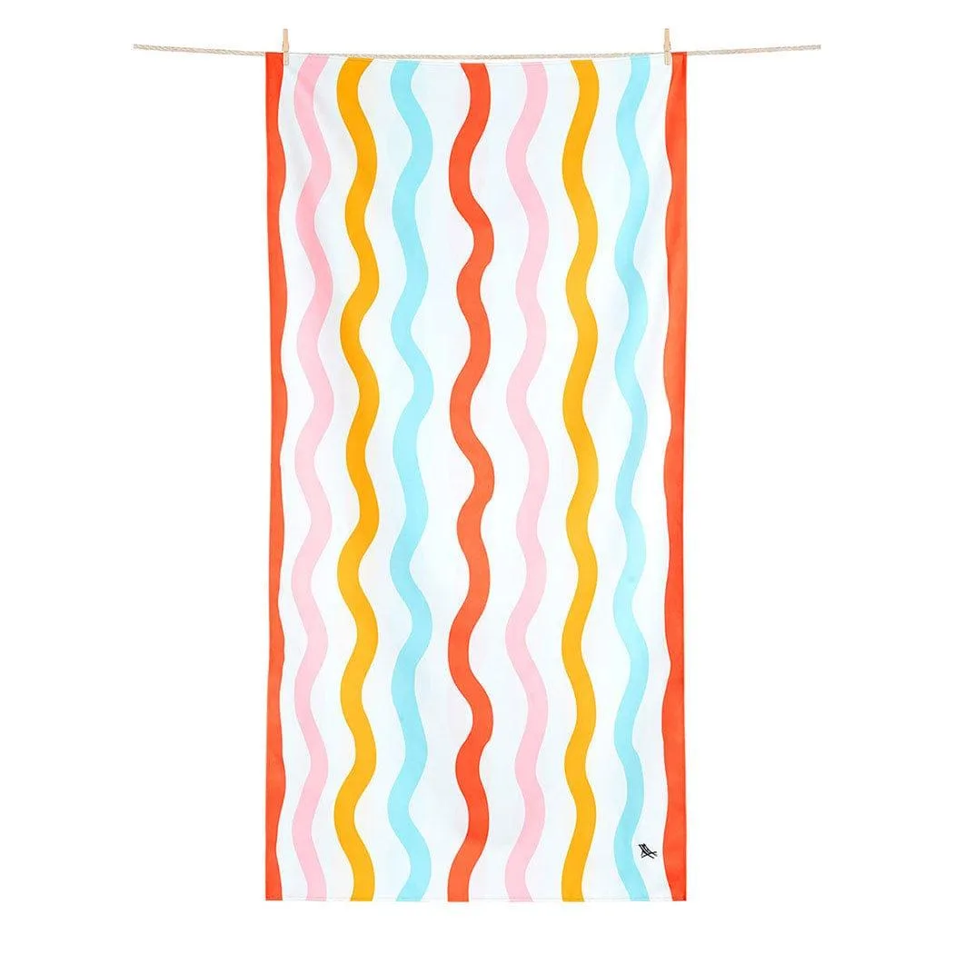 Dock & Bay KIDS Beach Towel | Quick Dry | Squiggly