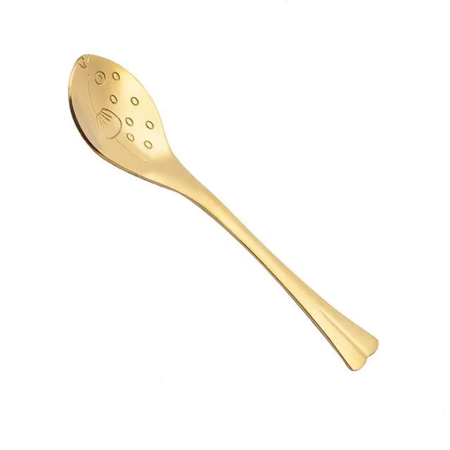 Dolphin, Penguin, Whale & Puffer Fish Coffee Tea Spoon