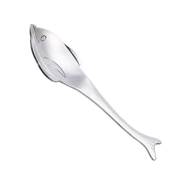 Dolphin, Penguin, Whale & Puffer Fish Coffee Tea Spoon