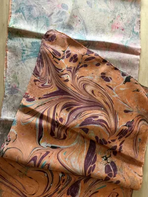 Double-Sided Multicolored Tokyo Habotai Silk 14x72"