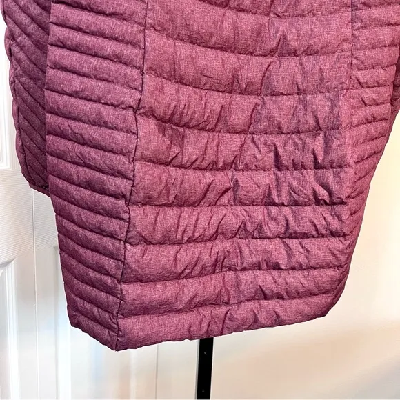 Eddie Bauer Classic Lightweight Down Parka Puffer Coat - Purple - Large