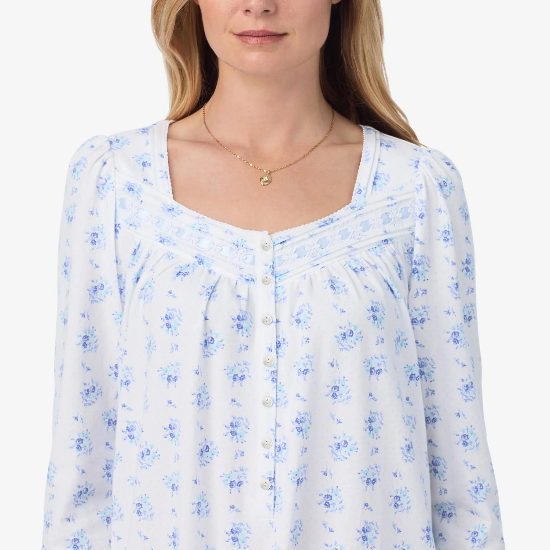 Eileen West Long Sleeve Gown