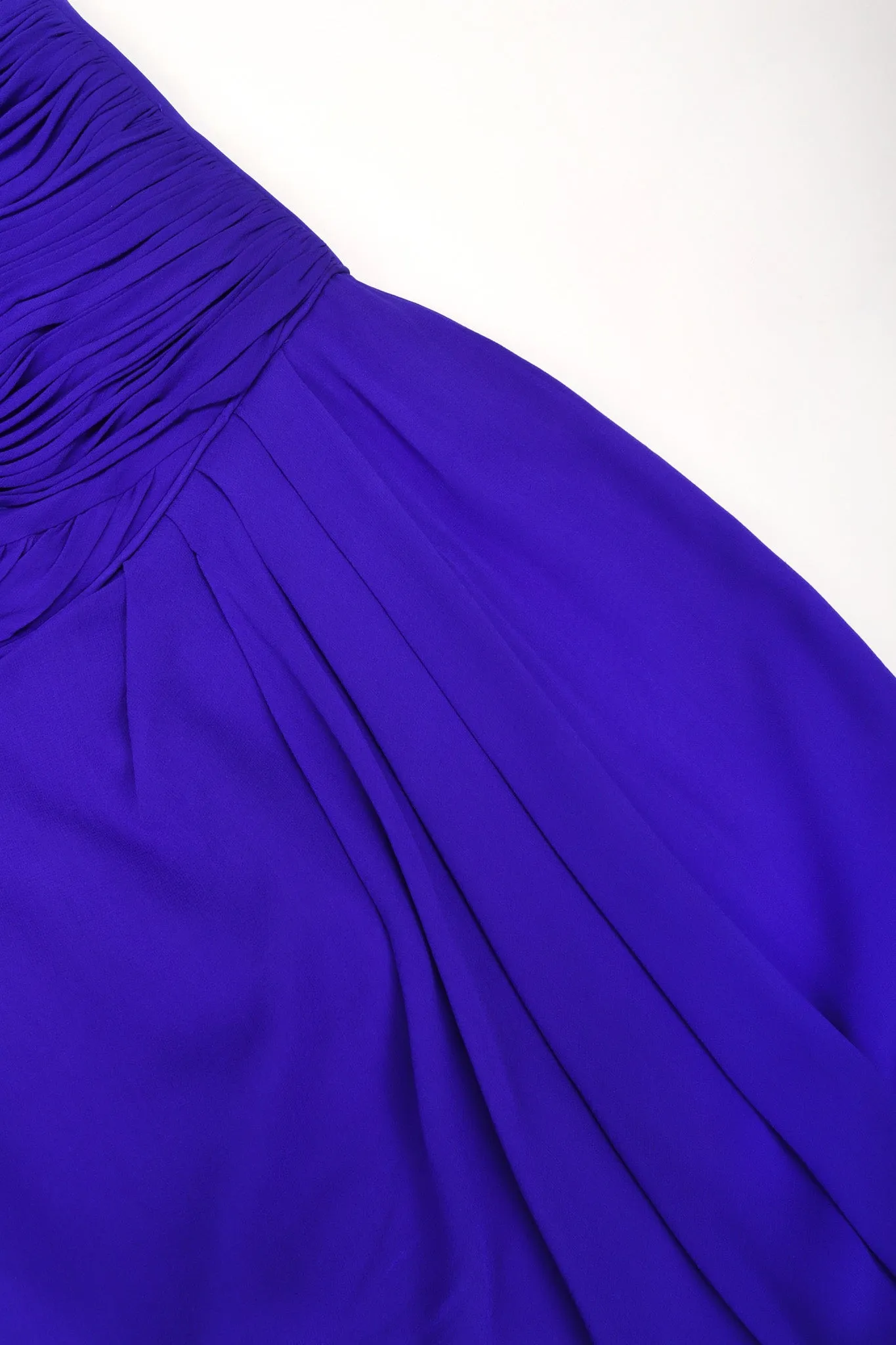 Electric Silk Strapless Sheath