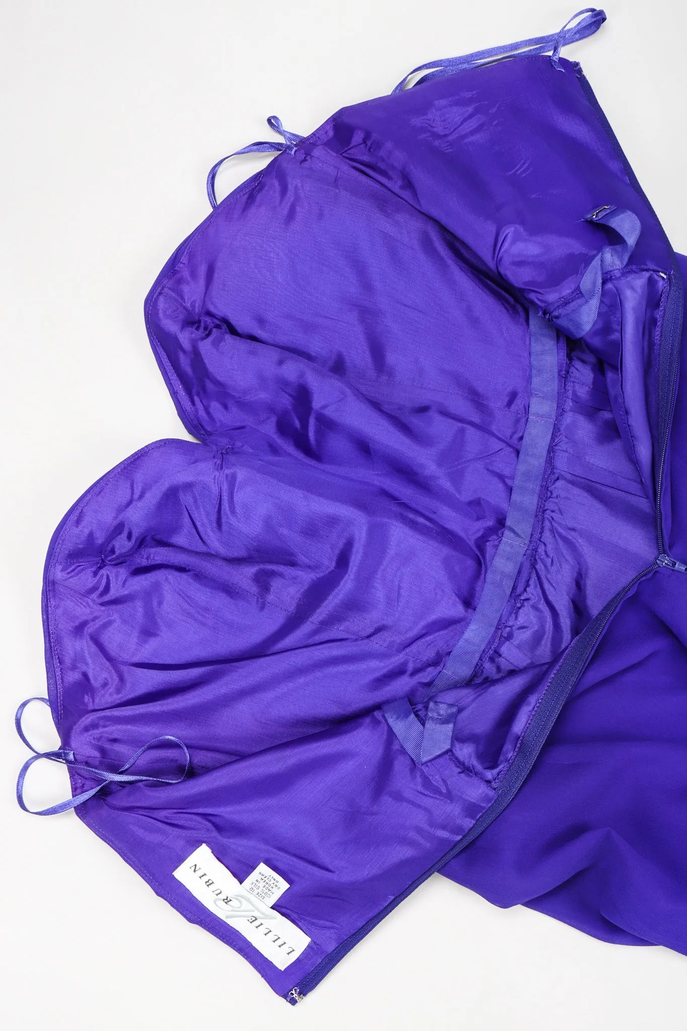 Electric Silk Strapless Sheath