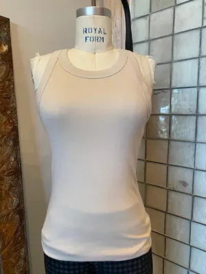 Enza Costa Supima Cotton Bold Sheath Tank