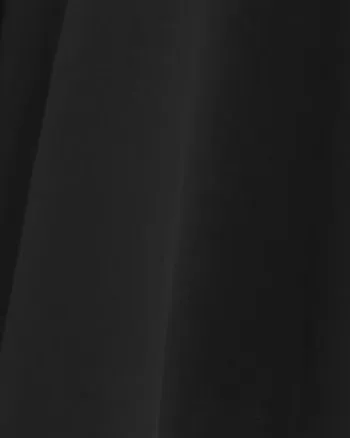 Essential Crepe Midi Skater Skirt | Black