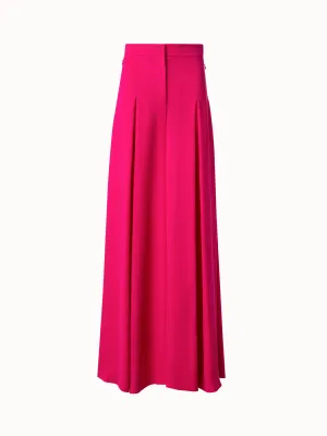 Extra Wide Palazzo Silk Chiffon Pants