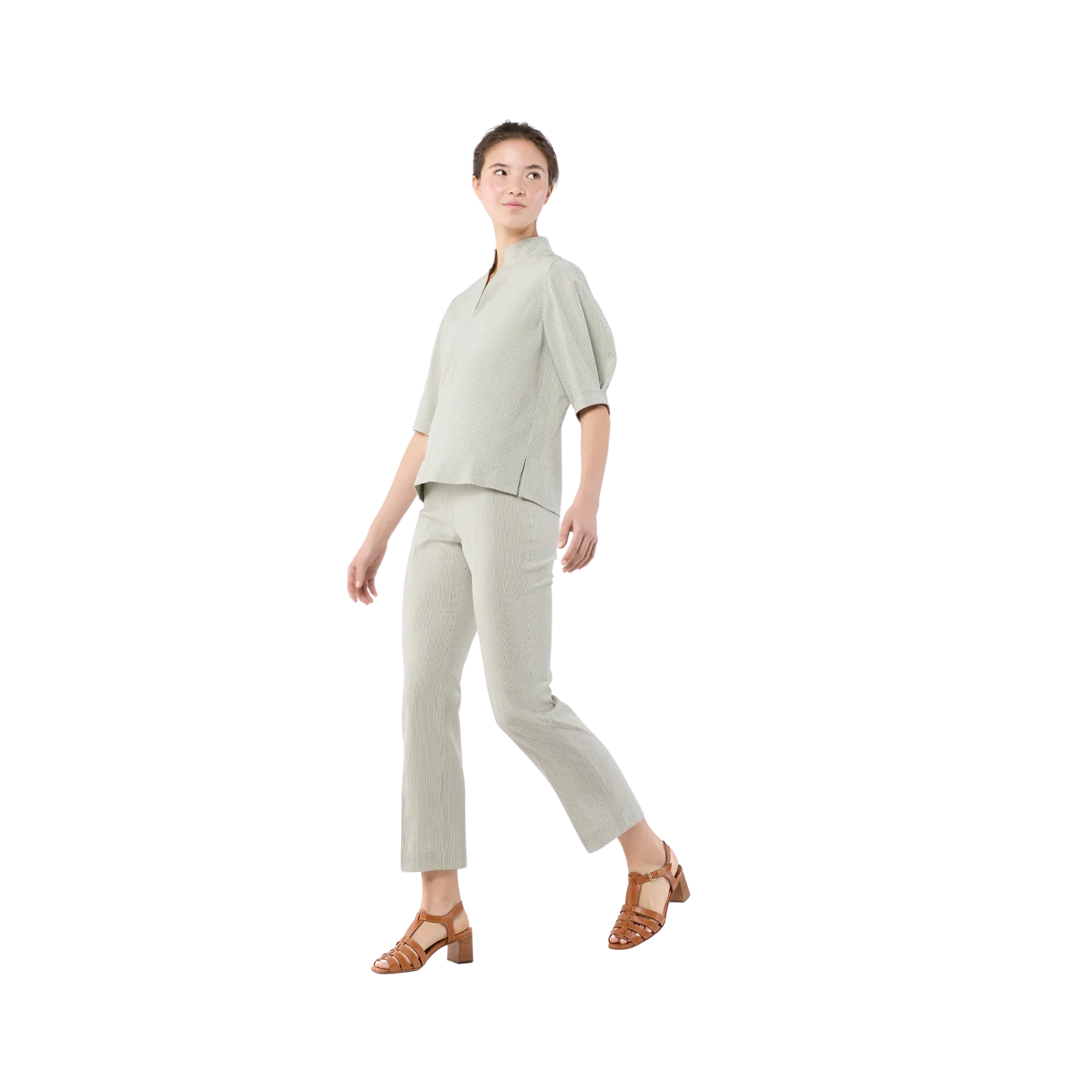 Fayette Flare Cropped Pant