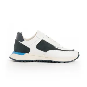 Ferragamo Blanco, Gris y Azul