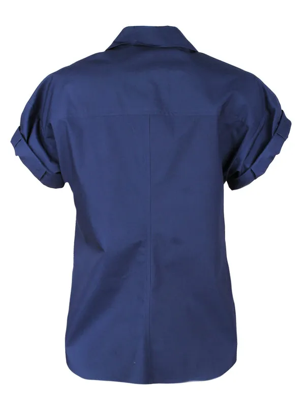 Finley Roll Sleeve Camp Shirt