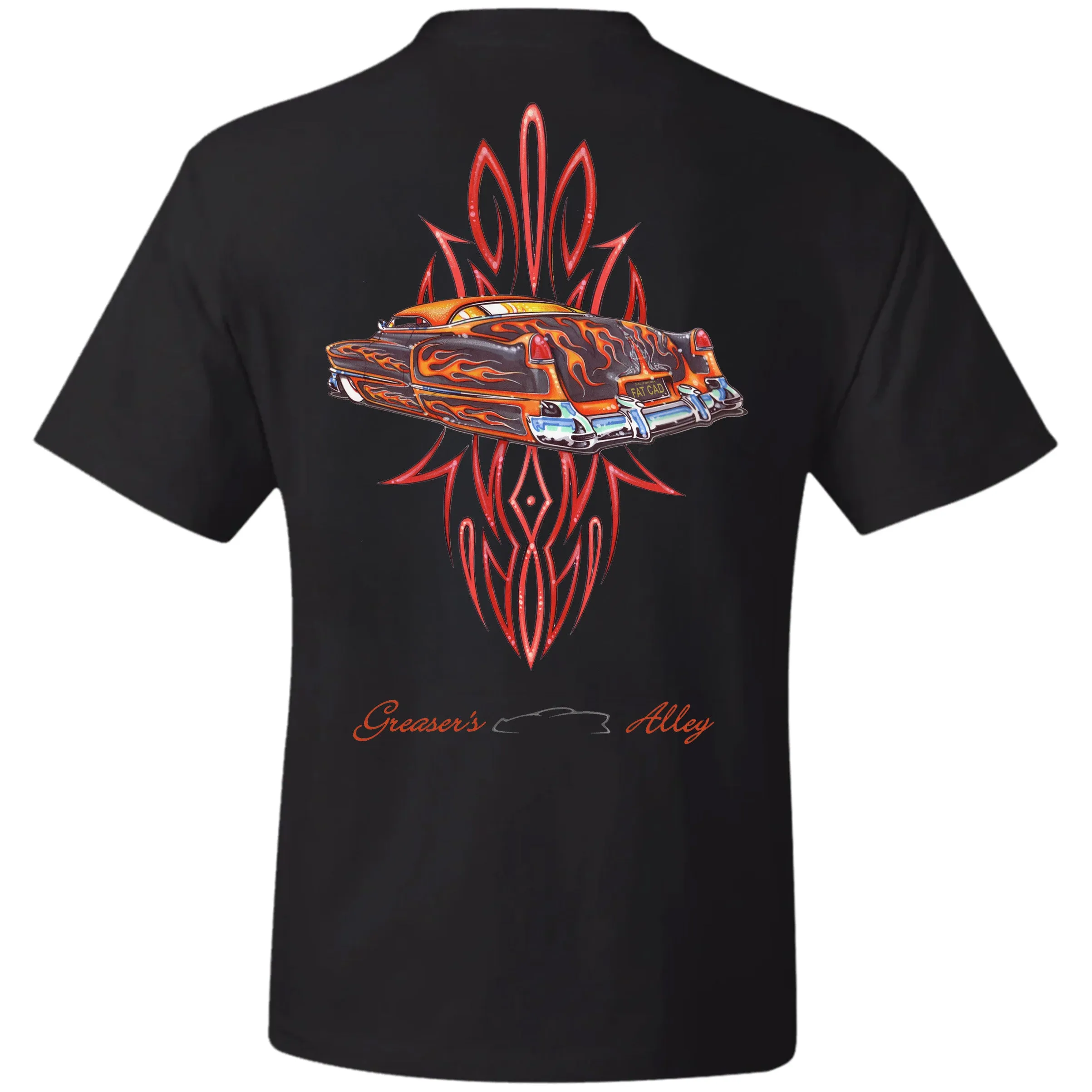 Flammed Caddy S/S Tee Black