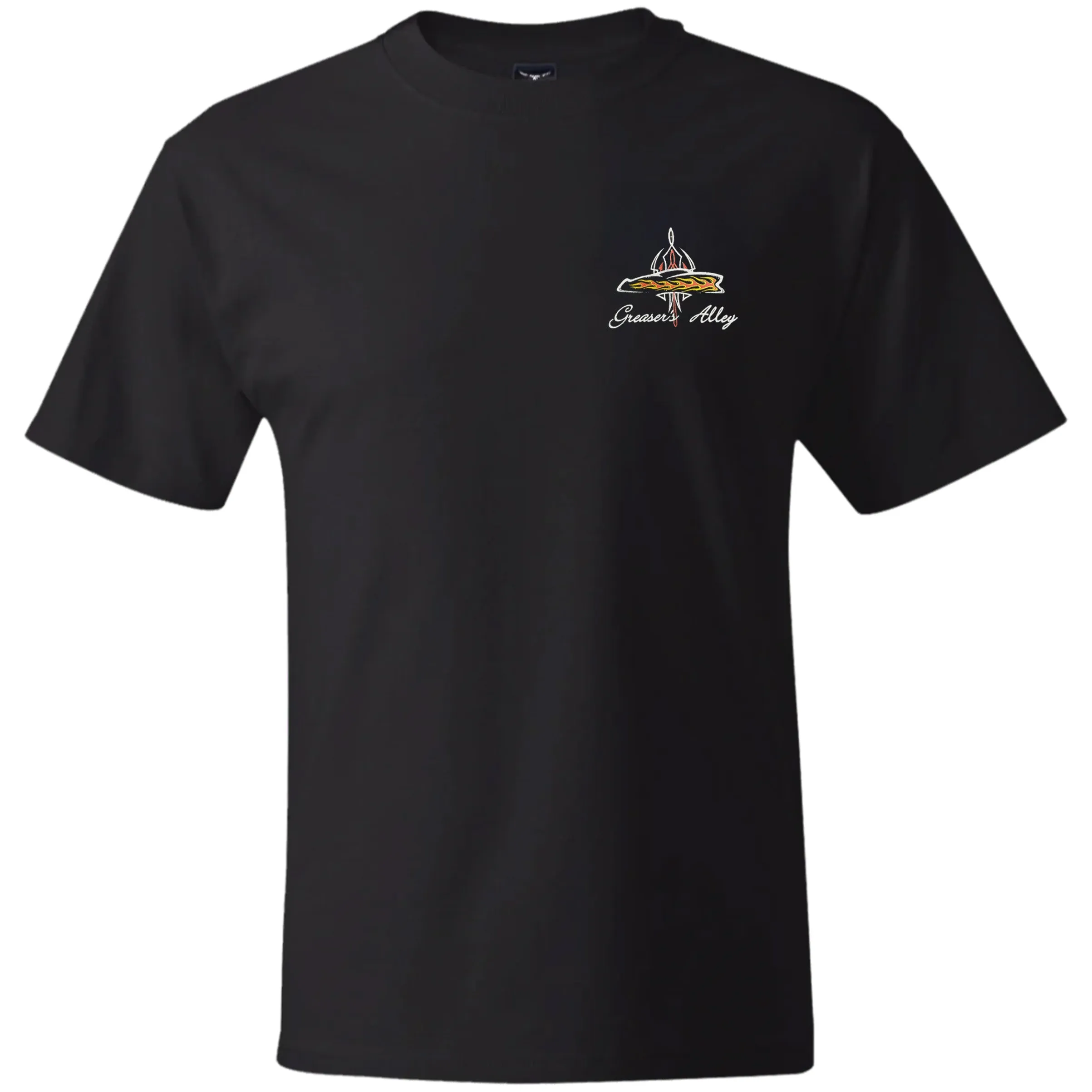Flammed Caddy S/S Tee Black