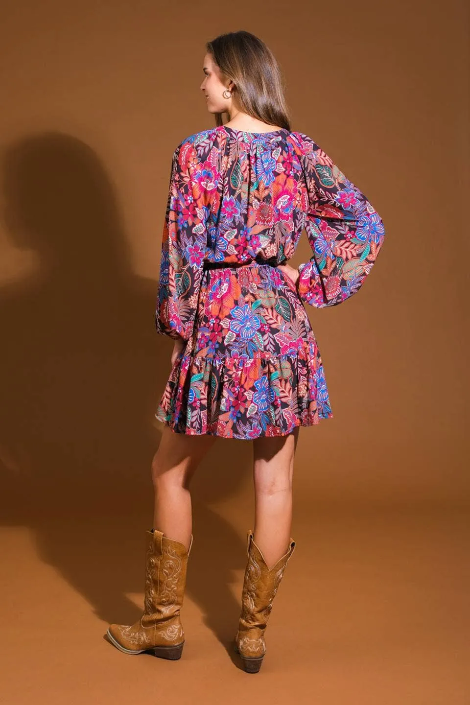 Floral Bliss Woven Dress