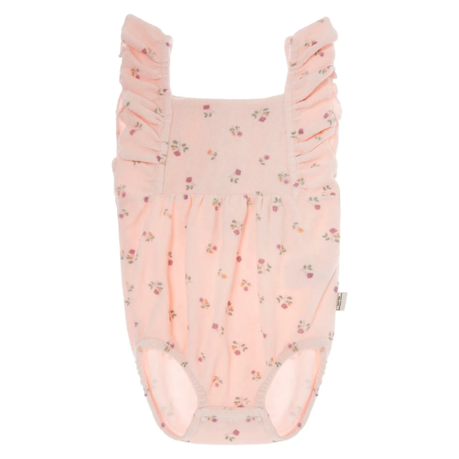 Floral Terrycloth Romper