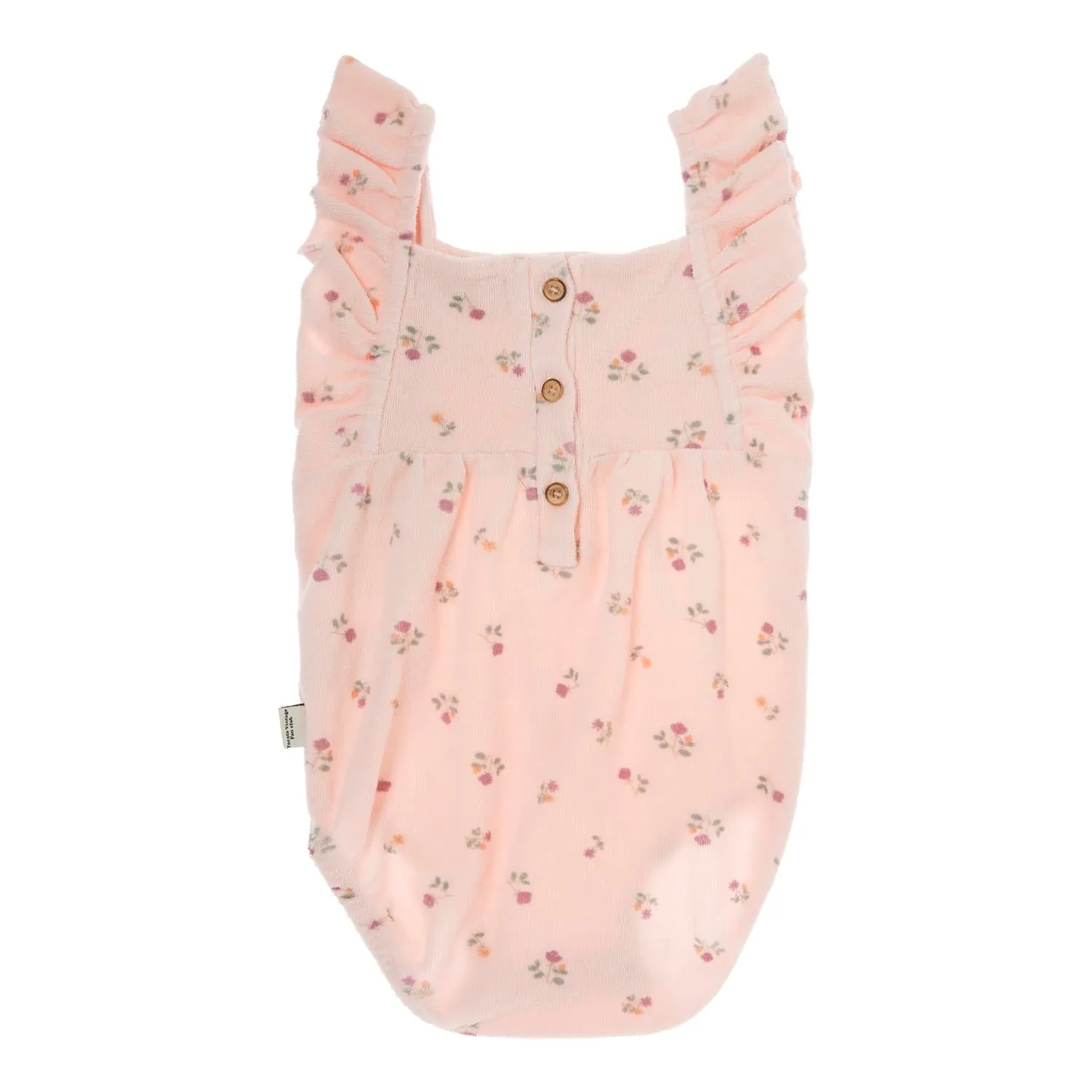 Floral Terrycloth Romper