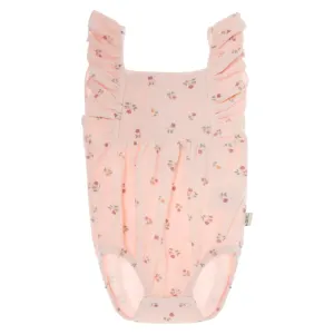Floral Terrycloth Romper