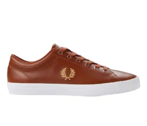 Fred Perry Baseline Leather Trainer (Mirror)