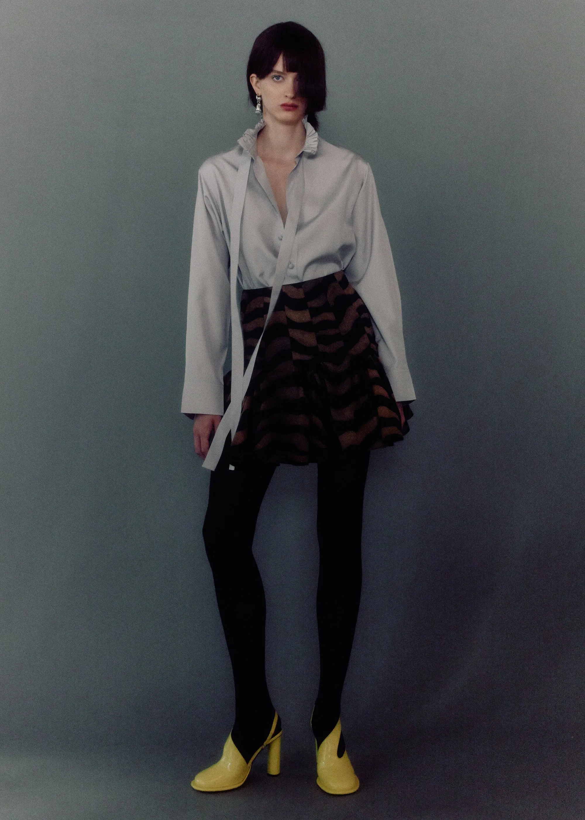 Frill Collar Shirt