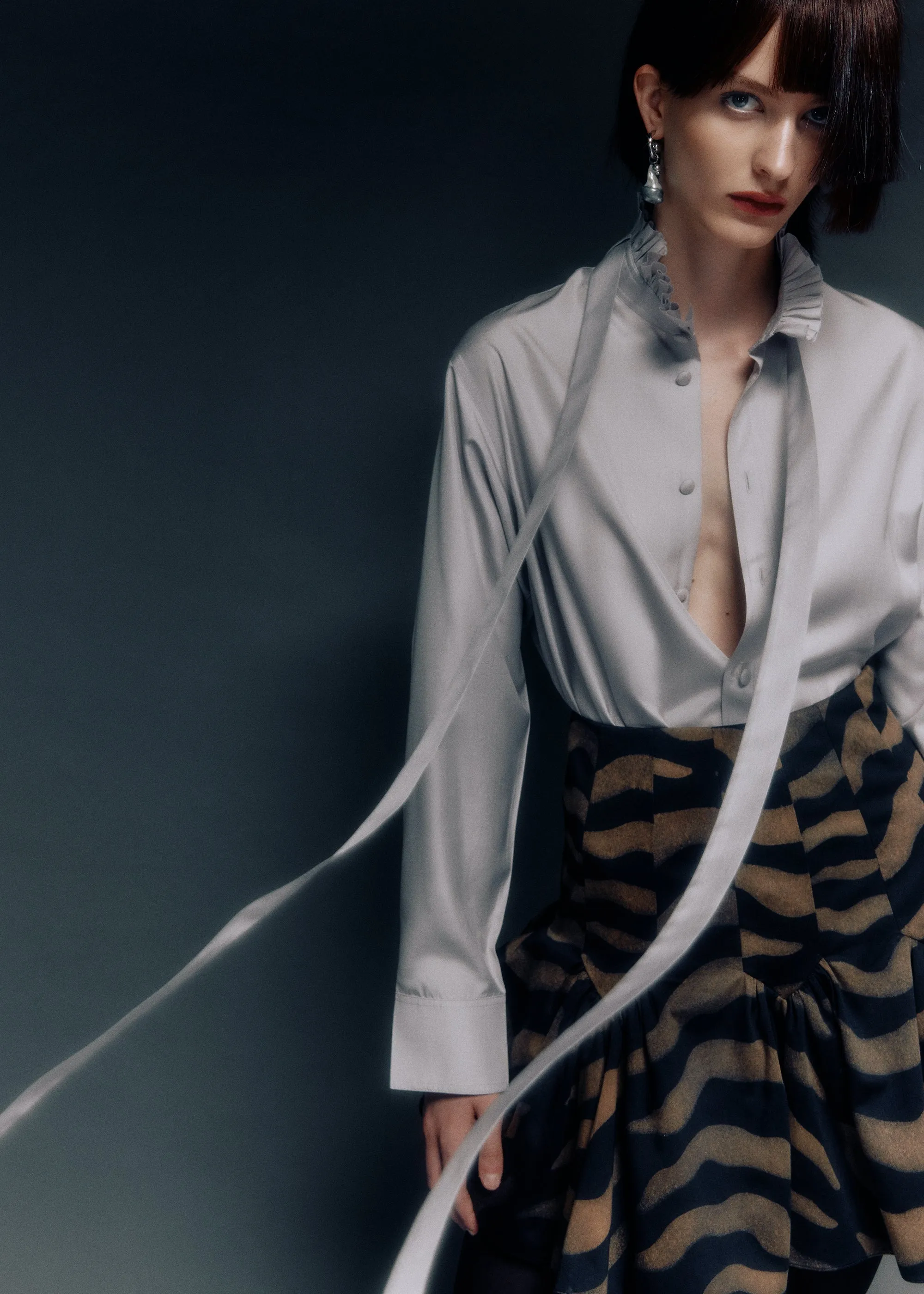 Frill Collar Shirt