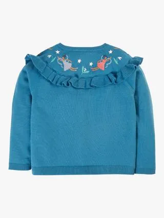Frugi Fairies Ruffled Cardigan