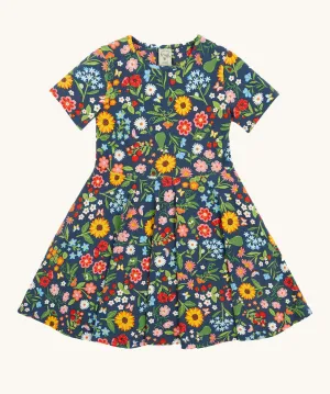 Frugi Sunshine Skater Dress - Potager Garden