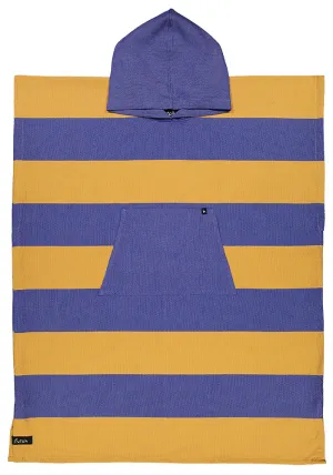 Futah - Bedu Poncho Adult - Blue/Gold