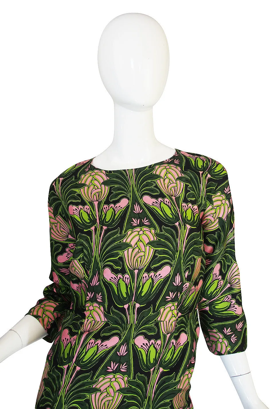 F/W 2003 Prada Holliday & Brown Collab Silk Dress