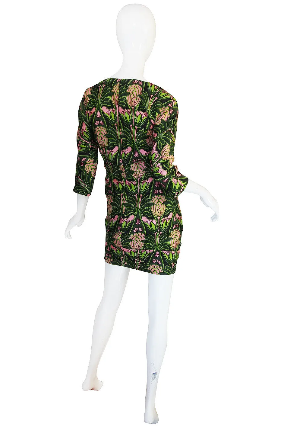 F/W 2003 Prada Holliday & Brown Collab Silk Dress