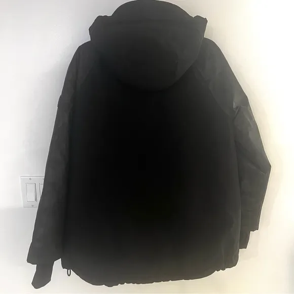 GAP Fit Recycled Fit Black Puffer Coat Women’s Sz L