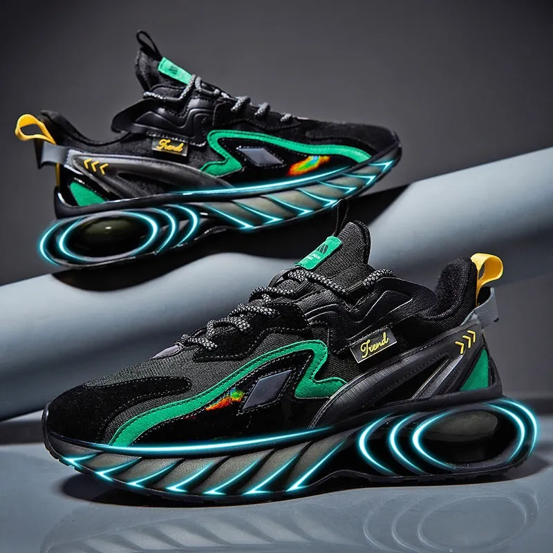 Gen-Z Sneakers Neon Tiger Shark 53