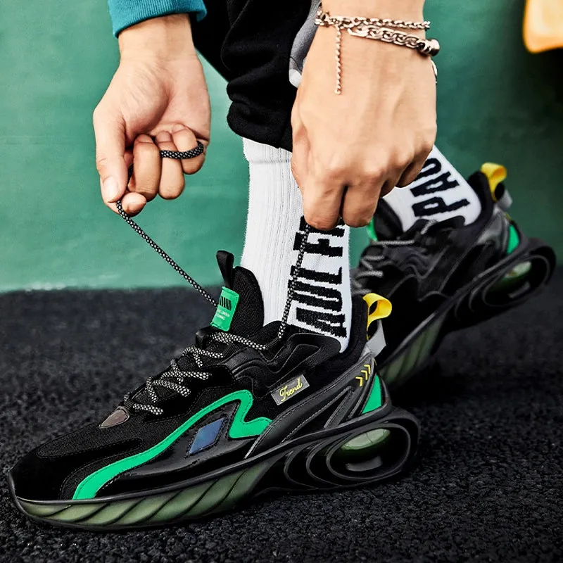Gen-Z Sneakers Neon Tiger Shark 53
