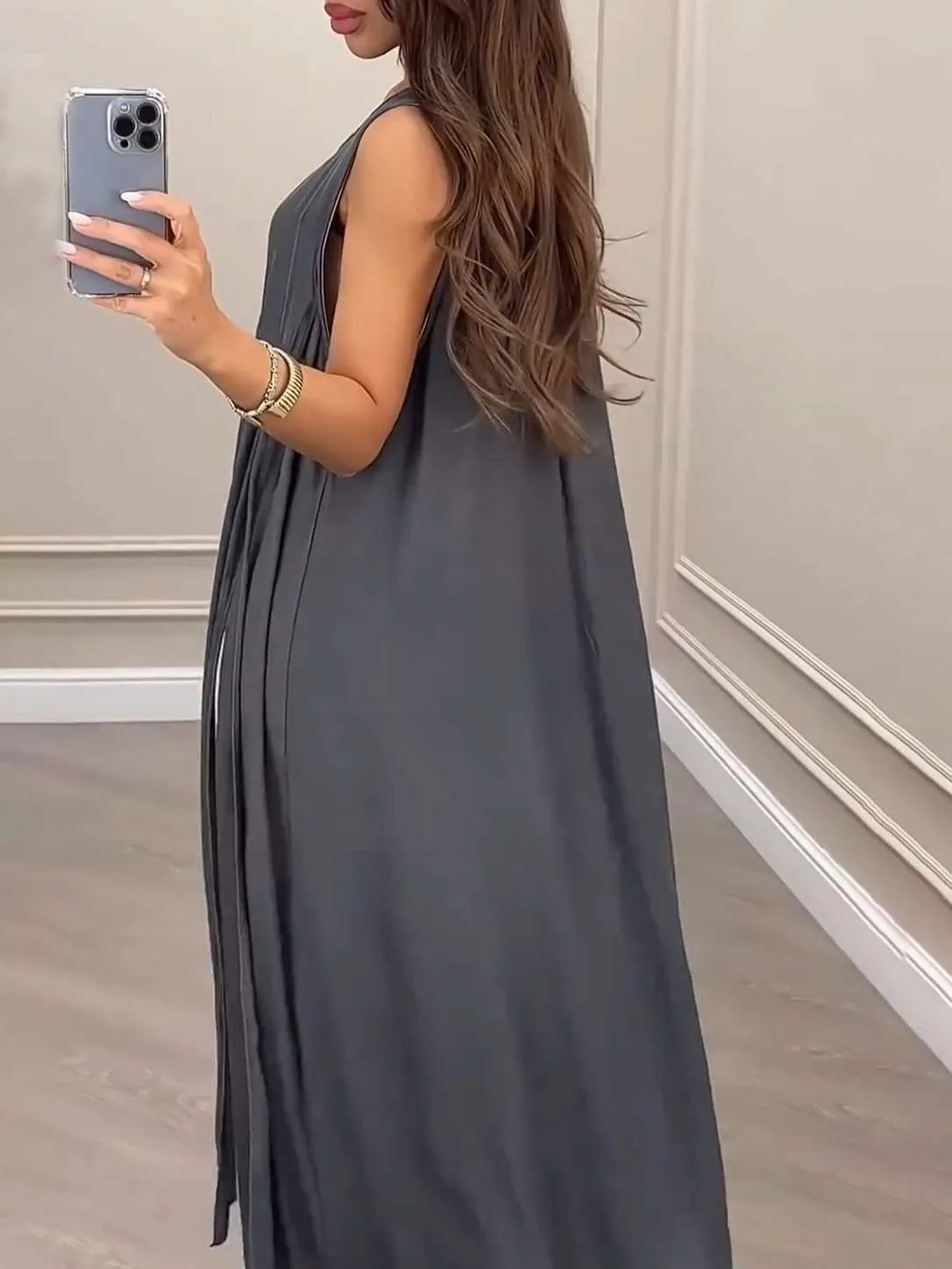 Giorgia – Contrast Color Dress for Women
