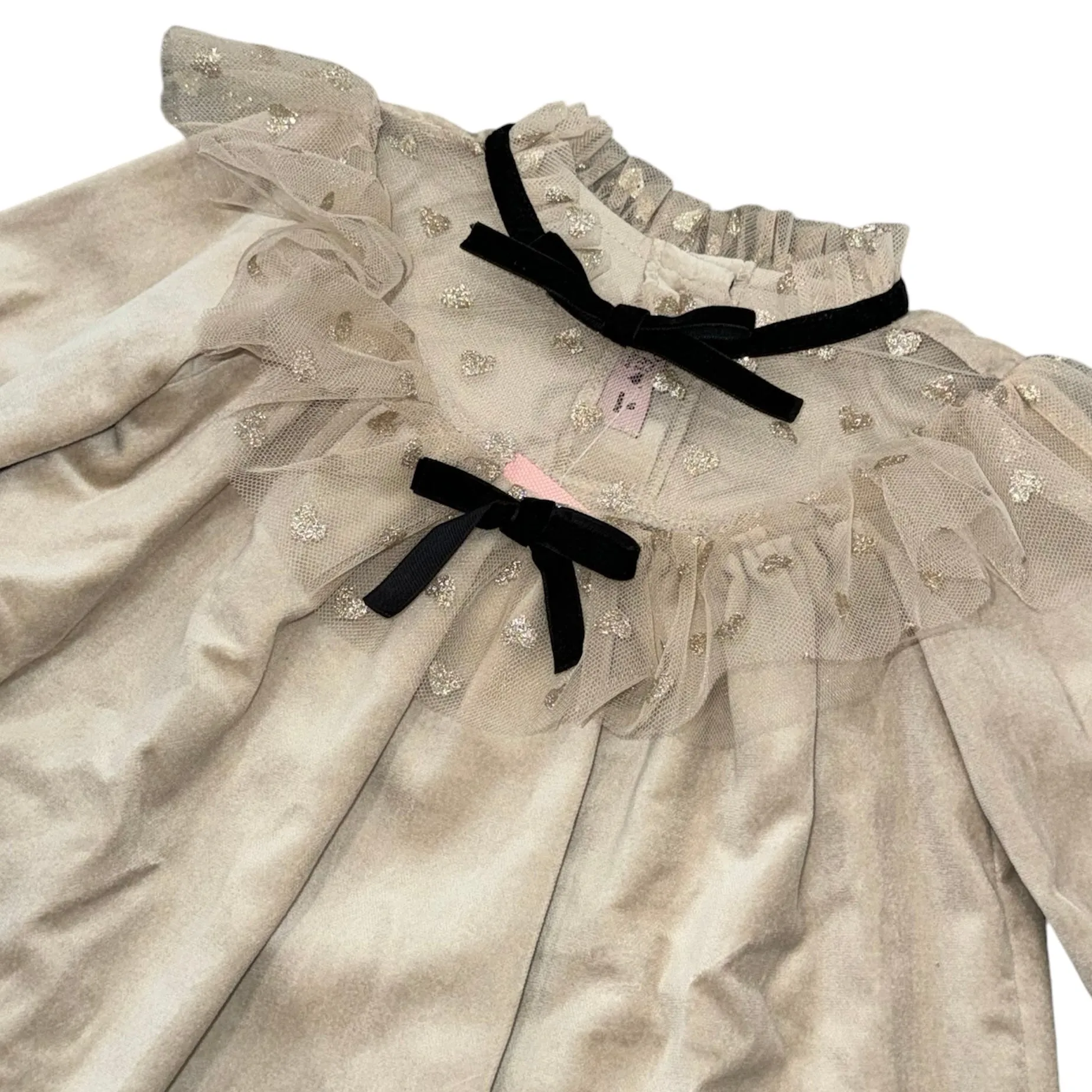 Girls Beige Dress