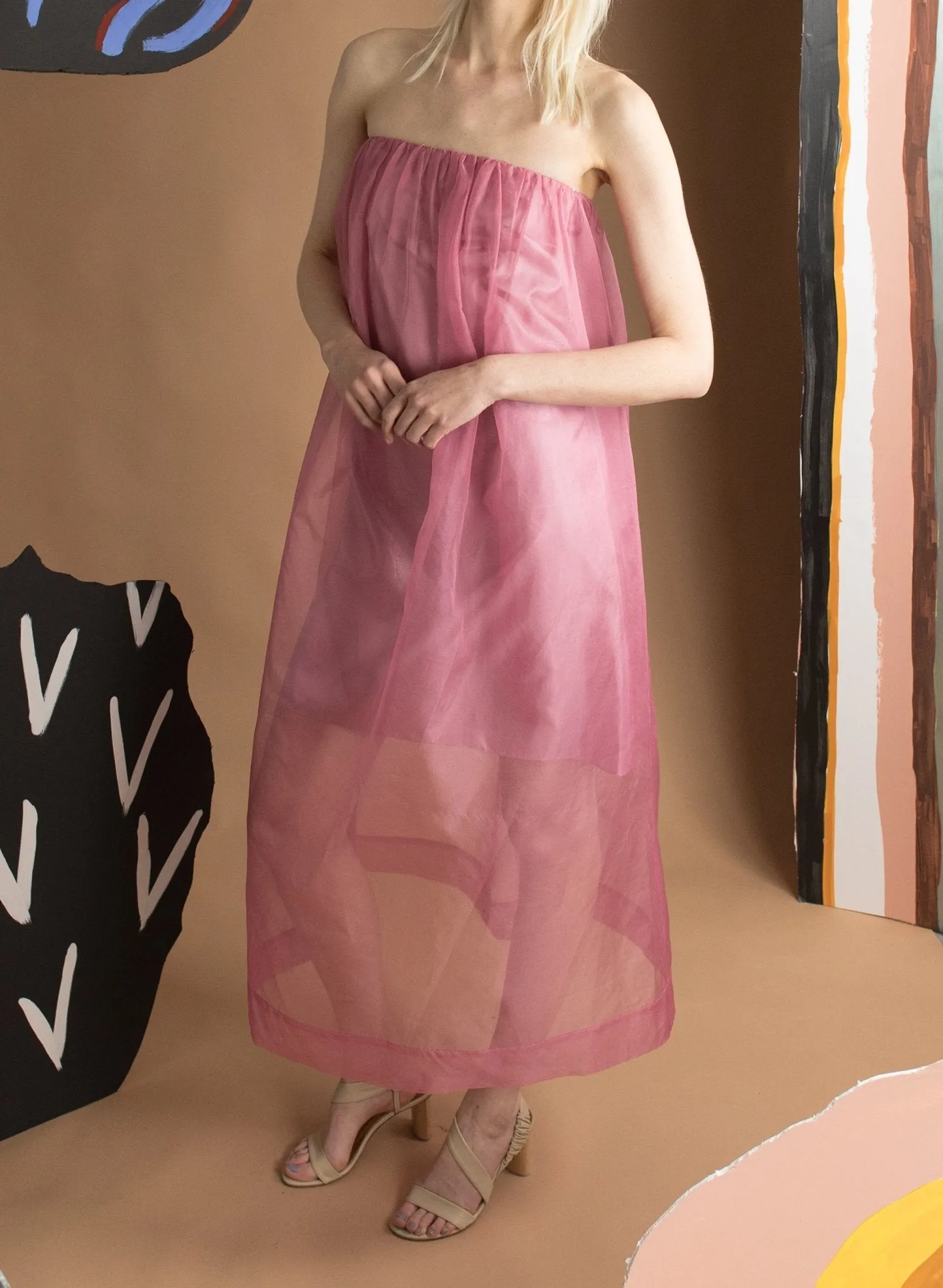 Glamour Gown - Mauve Pink