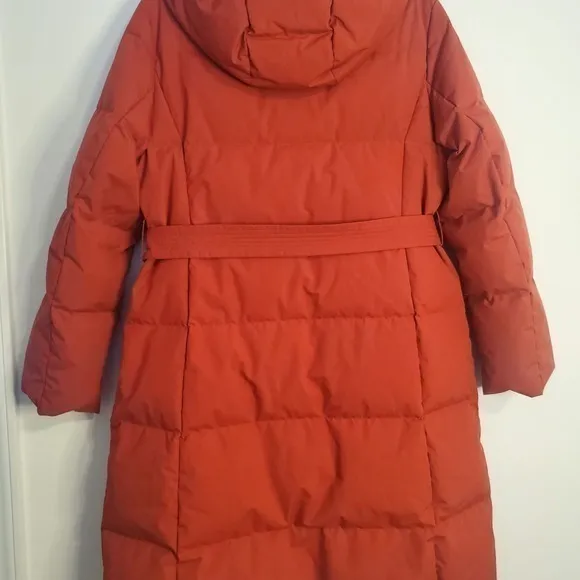 Gloria Goose Down Puffer Long Coat‎ Red Women Size Medium 164/88A