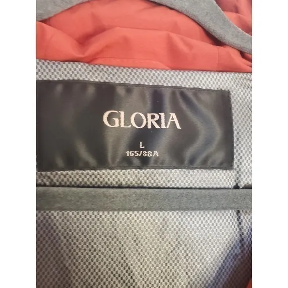 Gloria Goose Down Puffer Long Coat‎ Red Women Size Medium 164/88A