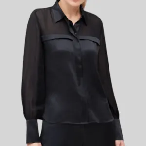 Go Silk Sheer Madness Blouse