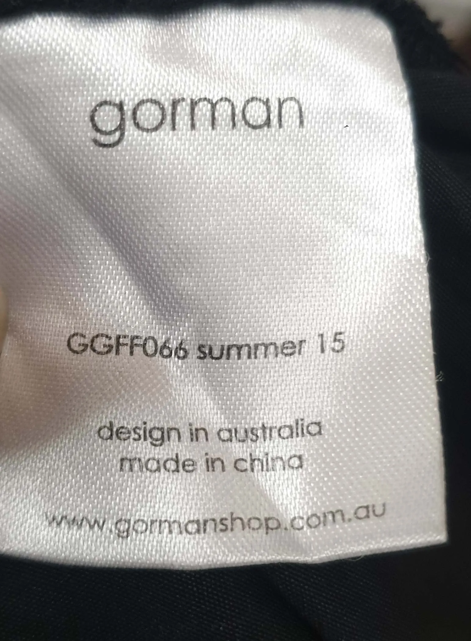 Gorman black pleated skirt size 10