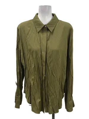 Green Silk Blouse OSN