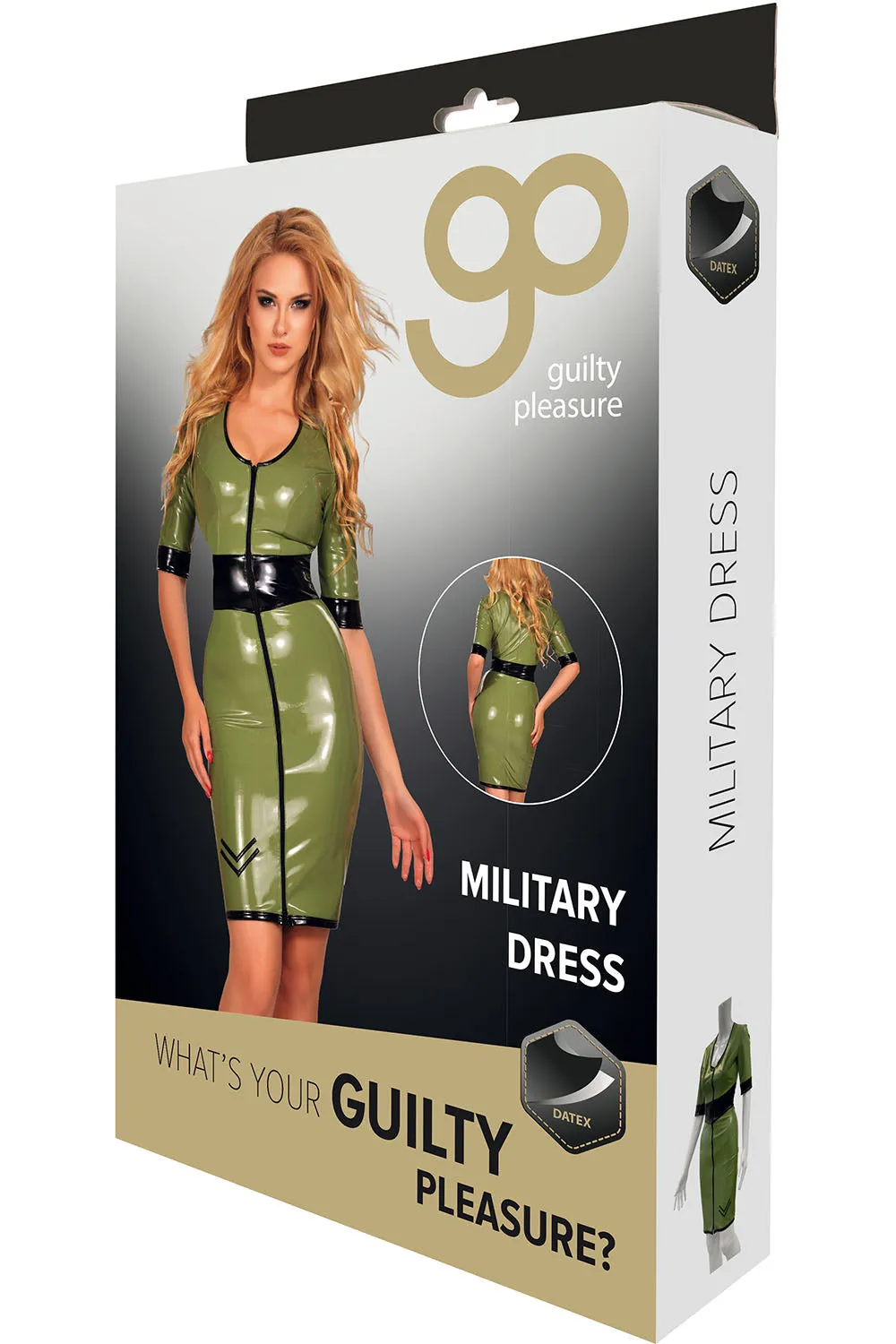 Guilty Pleasure Green Datex Army Dress