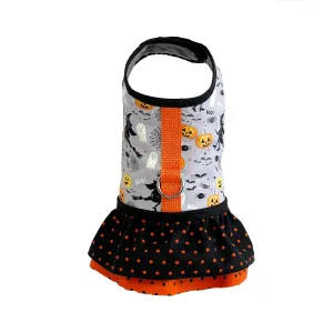 Halloween Witches Ruffled Dog Vest Harness