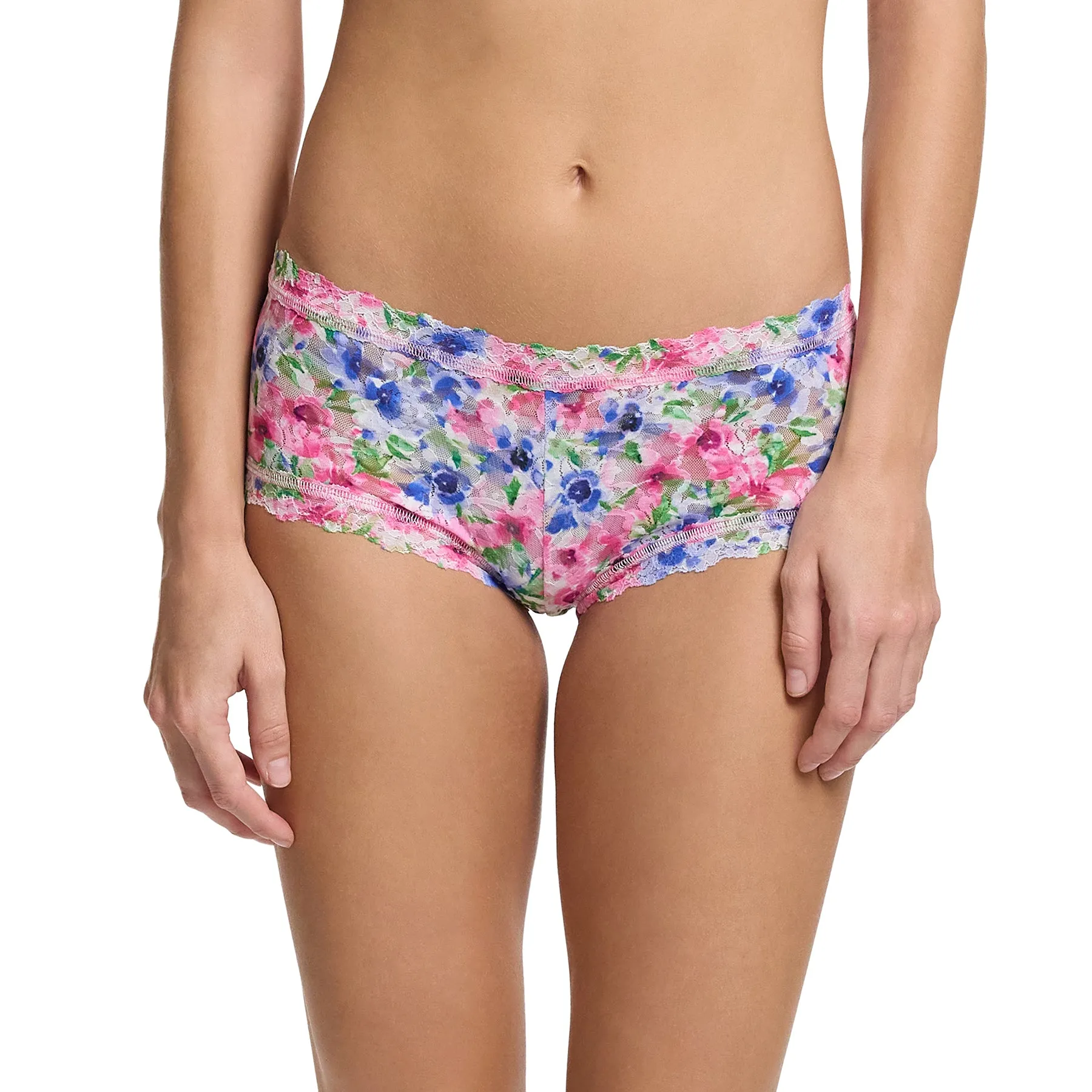 Hanky Panky Printed Lace Boyshort