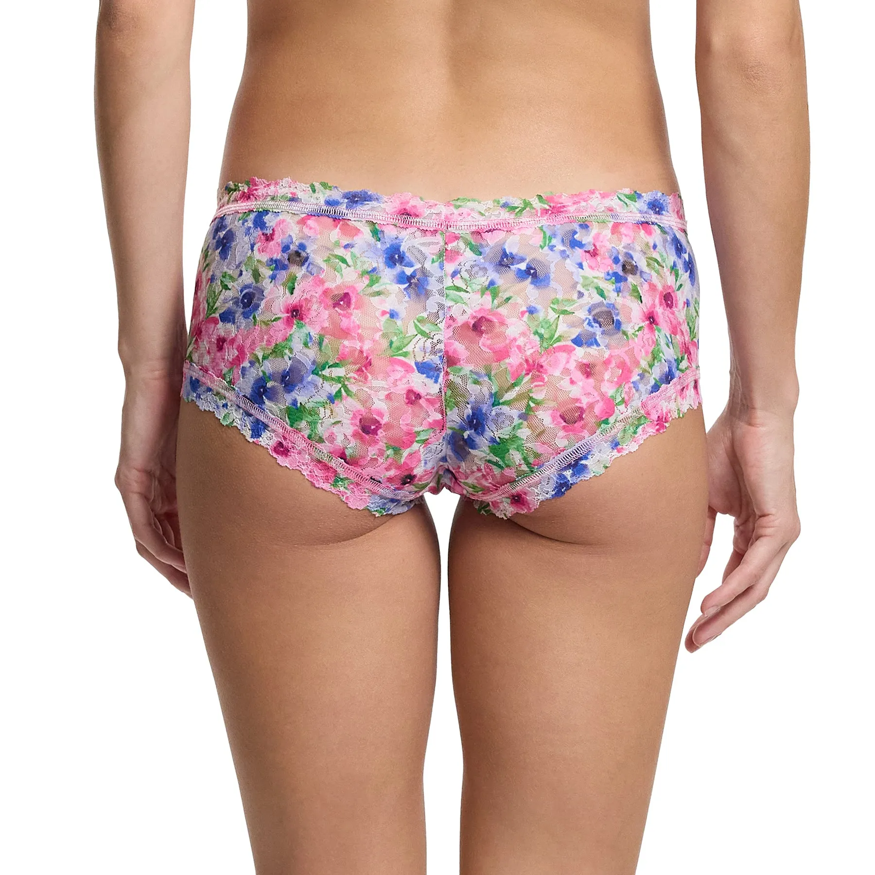 Hanky Panky Printed Lace Boyshort